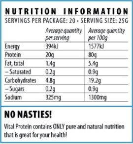 Vital Protein 1kg vegan protein